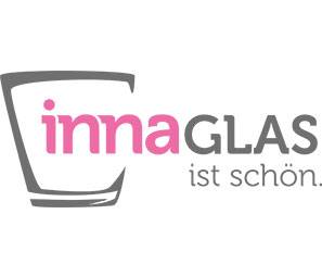 /Ø13,5cm INNA-Glas Zylinder Windlicht Sanya AIR aus Glas Kerzen Glas//Glasvase 21,5cm klar